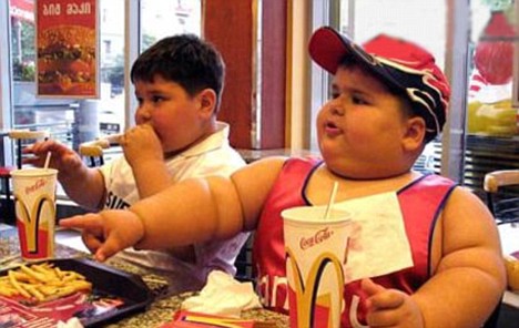 morbidly obese children. deteriorated